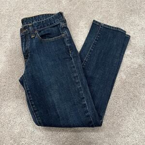 J Crew Women's Toothpick Stretch‎ Skinny Jean Medium Wash Size 28